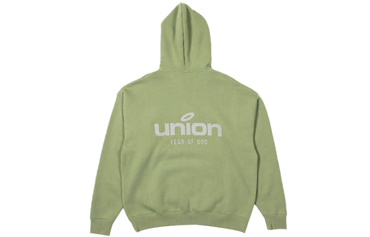 Fear of God Essentials FW21 Vintage Hoodie x Union LA 'Green' FOG-FW21-094