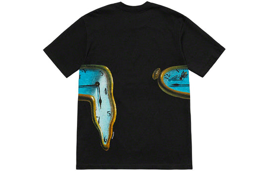 Supreme SS19 The Persistence of Memory Black Tee SUP-SS19-703