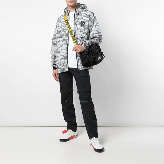 Off-White Casual Long Pants Version Black OMKH001R20G390301001