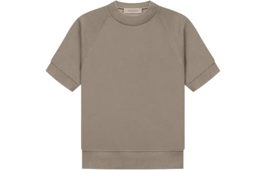 Fear of God Essentials SS22 Short Sleeve Sweat Shirt Desert Taupe FOG-SS22-368