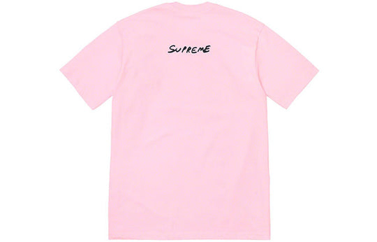 Supreme SS19 Reaper Tee Printing Short Sleeve Unisex Pink SUP-SS19-10489