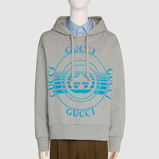 Gucci MENS Record Print Oversize Grey 475374-XJCSO-1060