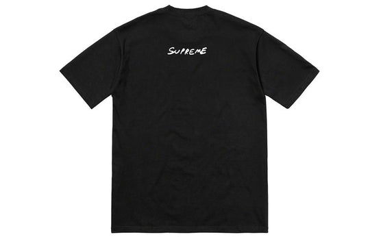 Supreme SS19 Reaper Tee Printing Short Sleeve Unisex Black SUP-SS19-10483