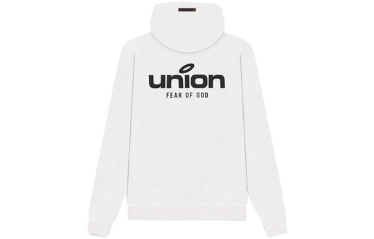 Fear of God Essentials FW21 Vintage Hoodie x Union LA 'White' FOG-FW21-097