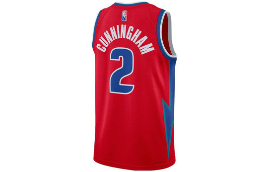 Nike x NBA Detroit Pistons Jerseys 'Cade Cunningham 2' DB4026-659