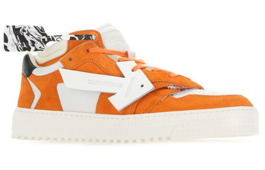 Off-White Sports Shoes White/Orange OMIA151S21LEA0010120