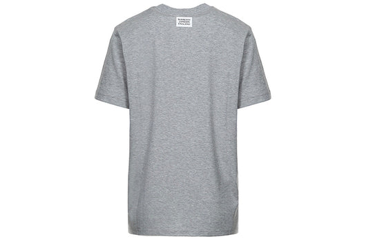 Burberry Alphabet Printing Short Sleeve Gray 80172851