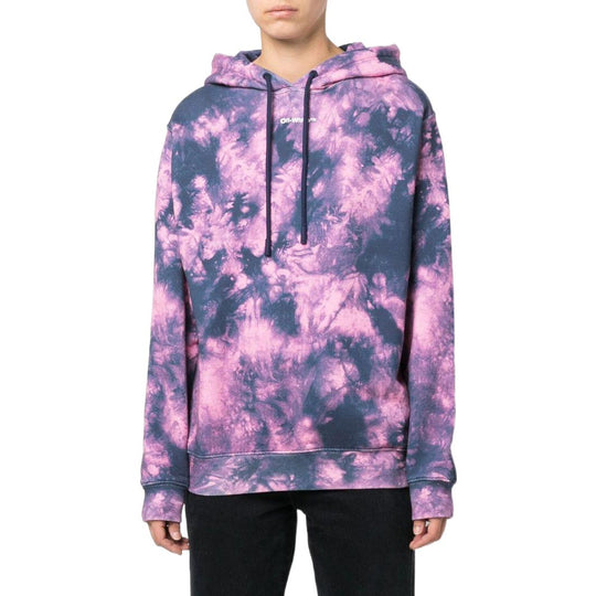 (WMNS) Off-White Arrows Motif Tie Dye Hoodie 'Pink Blue' OWBB035F22JER0063045