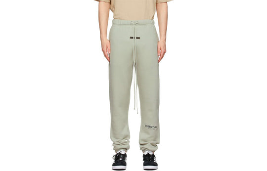 Fear of God Essentials FW21 Fleece Lounge Pants Green FOG-FW21-116