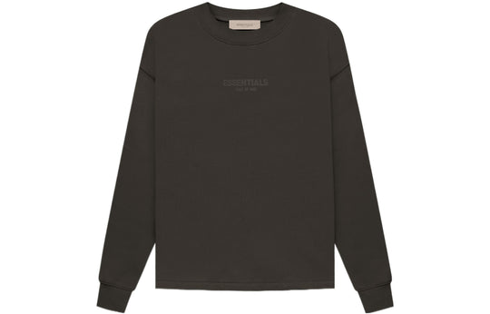 Fear of God Essentials FW22 Relaxed Crewneck Off Black FOG-FW22-644