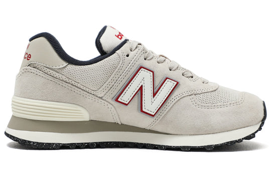 (WMNS) New Balance 574 'Grey Red Outlined' WL574ER2