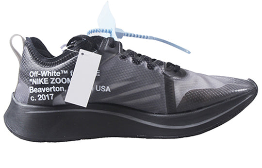 Nike Off White x Zoom Fly SP Black AJ4588 001 SneakerSouqq