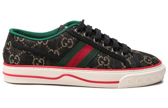 (WMNS) Gucci Tennis 1977 GG Logo 'Black Multi' 606110-UN320-1291