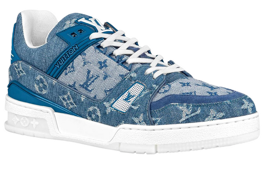 LOUIS VUITTON Trainer Sneakers 'Denim Monogram' 1A7S54