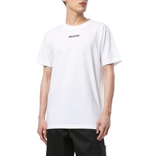 Off-White Workers Pattern Short Sleeve White OMAA027E20JER0210110