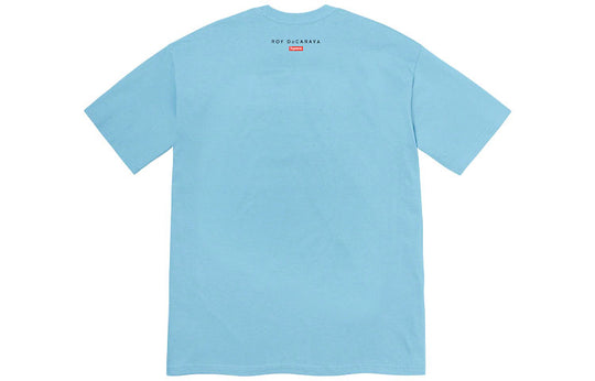 Supreme SS22 Week 13 x RoyDeCarava Mississippi Tee T SUP-SS22-802-CYAN