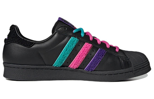 adidas originals Superstar 80s x Han Meilin 'Black Purple Pink' ID4381