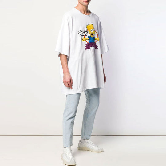 Off-White SS19 Bart Simpson Oversize Short Sleeve OMAA066S191850040188