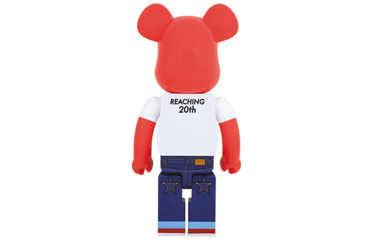 BE@RBRICK X girl 1000% 'White Red Blue' X-GIRL