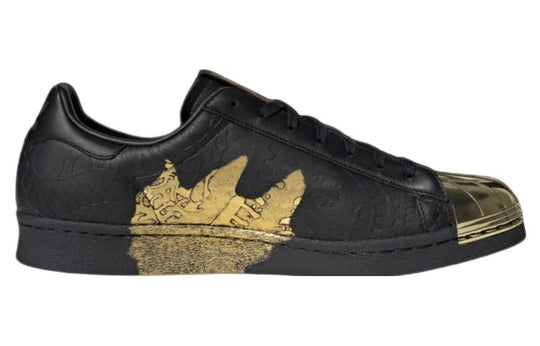 adidas originals Superstar 80s x Han Meilin 'Black Gold' ID4379