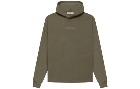 Fear of God Essentials FW22 Relaxed Hoodie 'Wood' FOG-FW22-603