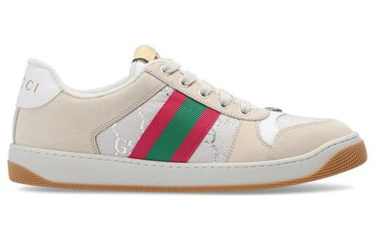 (WMNS) Gucci Screener 'White GG Lam' 577684-2C830-9150