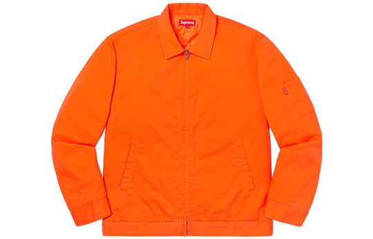 Supreme FW19 Week 2 Cop Car Embroidered Work Jacket SUP-FW19-312
