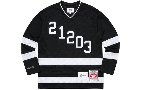 Supreme FW21 Week 15 x WTAPS x Mitchell & Ness Hockey Jersey VT SUP-FW21-347