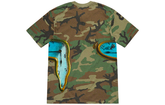 Supreme SS19 The Persistence of Memory WoodlandCamo Tee SUP-SS19-706