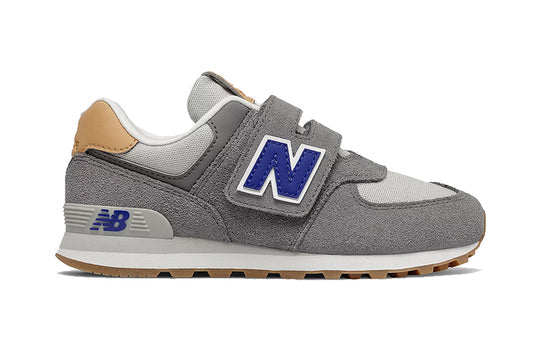 (PS) New Balance 574 Shoes 'Grey Blue Yellow' PV574NA2