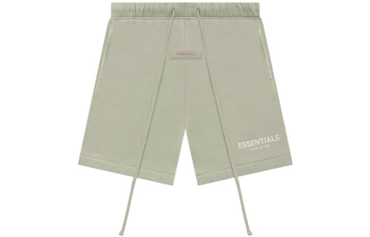 Fear of God Essentials SS22 Shorts Seafoam Logo FOG-SS22-178