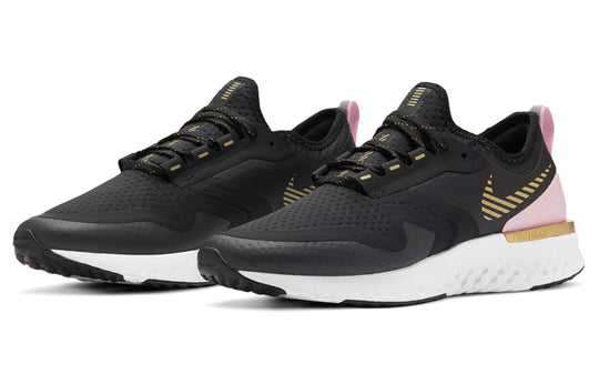 (WMNS) Nike Odyssey React 2 Shield 'Black Metallic Gold' CU3000-071