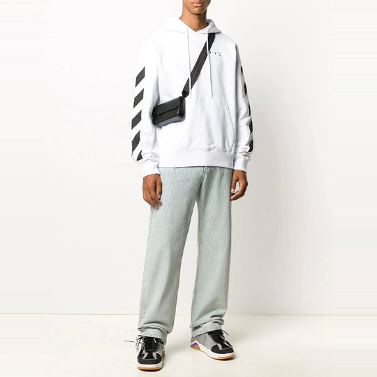 Men's Off-White Printing White OMBB034F20FLE0080110