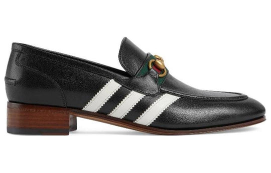 Gucci x Adidas Loafer 'Black Leather' 702283-1DOQ0-1061
