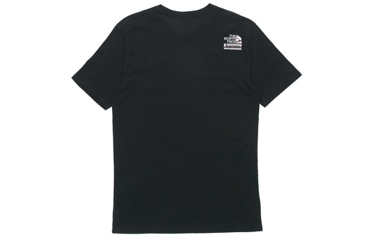 Supreme SS18 x The North Face Metallic Logo TShirt Black Logo Tee SUP-SS18-141