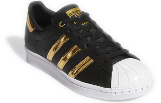 (WMNS) adidas originals Superstar Metal Toe 'Black Gold' FV3329