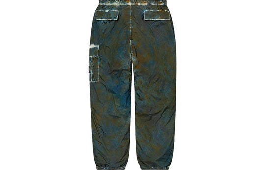 Supreme Week 13 x Stone Island Painted Camo Nylon Cargo Pant SUP-FW20-298-GRN