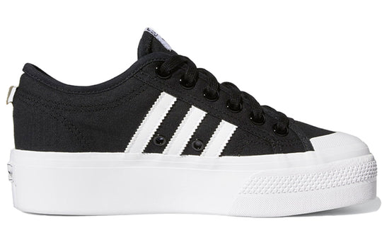 (WMNS) adidas Nizza Platform 'Black' FV5321