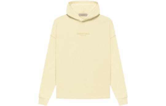 Fear of God Essentials FW22 Relaxed Hoodie 'Canary Yellow' FOG-FW22-645