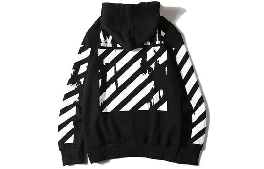 Off-White Caravaggio Hooded Sweatshirt Black OMBB003S160030061088