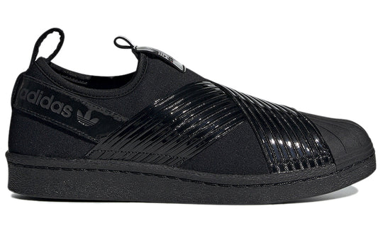 (WMNS) adidas Superstar Slip On 'Core Black' BD8055