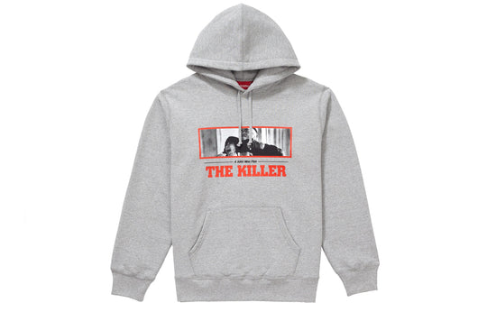 Supreme FW18 The Killer Hooded Sweatshirt Heather 'Grey' SUP-FW18-683