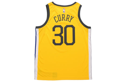 Nike NBA Earned Edition SW golden state warriors stephen curry Yellow BQ1159-731