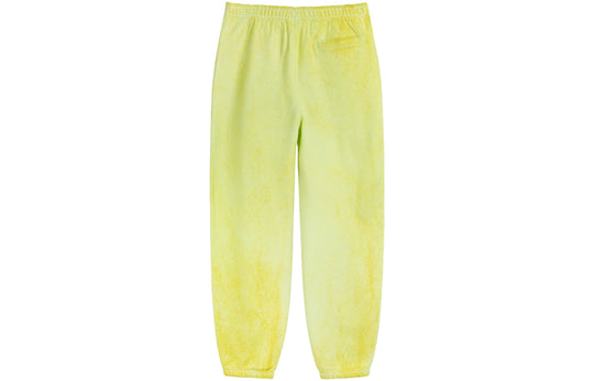 Nike x Stussy Fleece Pant 'Yellow' DM1024-702