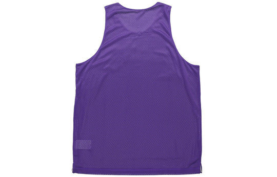 Nike NBA Los Angeles Lakers Reversible Basketball Jersey/Vest Gray Purple CN0717-504