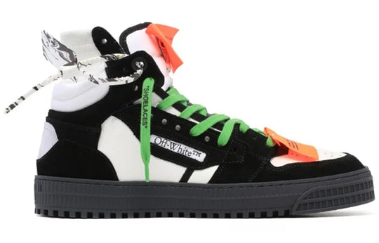 Off-White Off-Court 3.0 Sneakers Leisure Shoes Black/White/Orange OMIA065S21LEA0021035