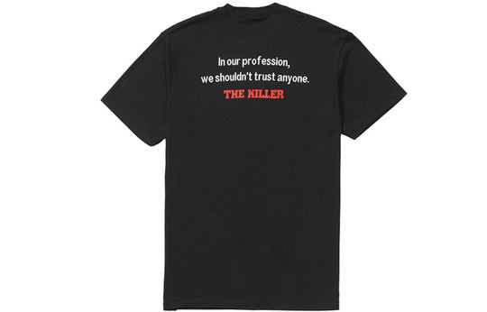 Supreme SS22 The Killer Trust Tee Bloody Twins Chow Yun Fat Printing Short Sleeve Unisex Black SUP-FW18-665