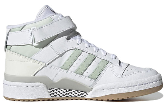 (WMNS) adidas Originals FORUM Mid 'White Linen Green' GX4578