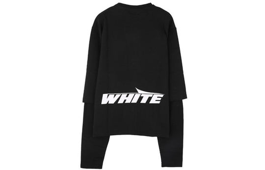 Off-White Mens Cotton Long Sleeve Sweatshirt OMAB022E184050031001