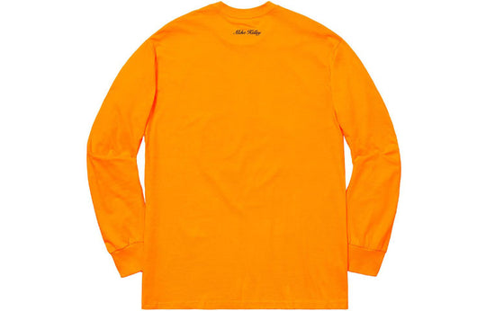 Supreme FW18 Mike Kelley AhhYouth LS Bright Orange Tee SUP-FW18-309